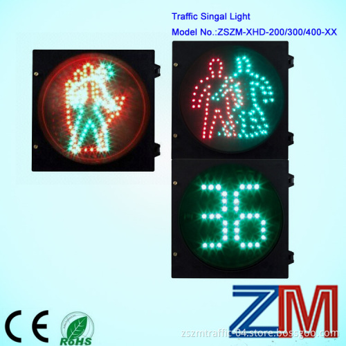 Pedestrian LED Traffic Signal Green Man (Dynamic)